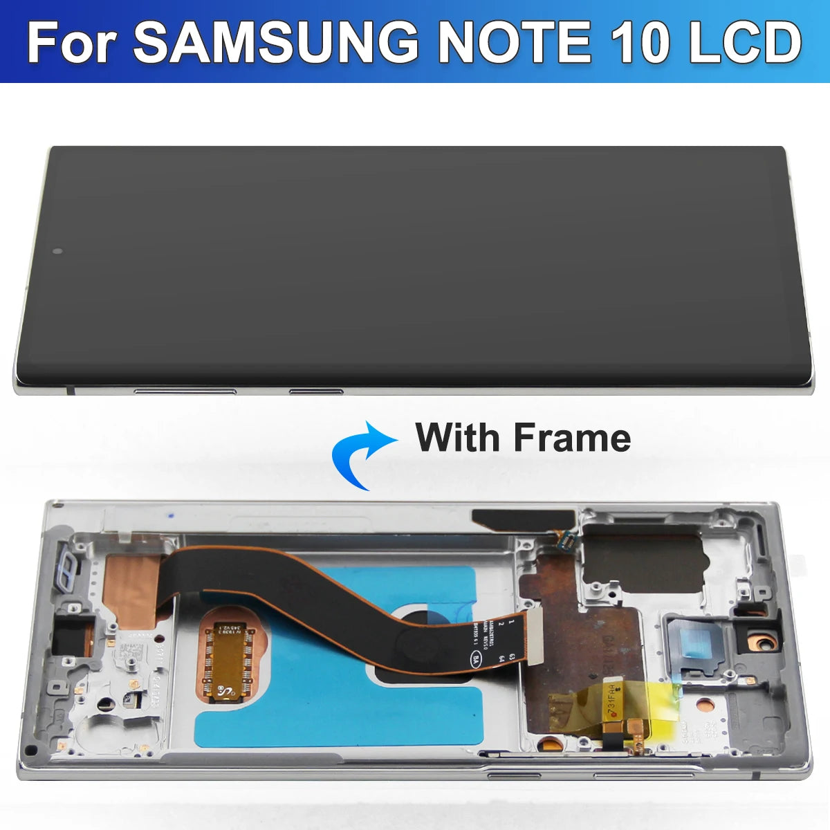 Note 10 ORI AMOLED TFT Screen, For Samsung Galaxy Note10 LCD Display N970F Touch Screen Replacement For Samsung Note10 Display