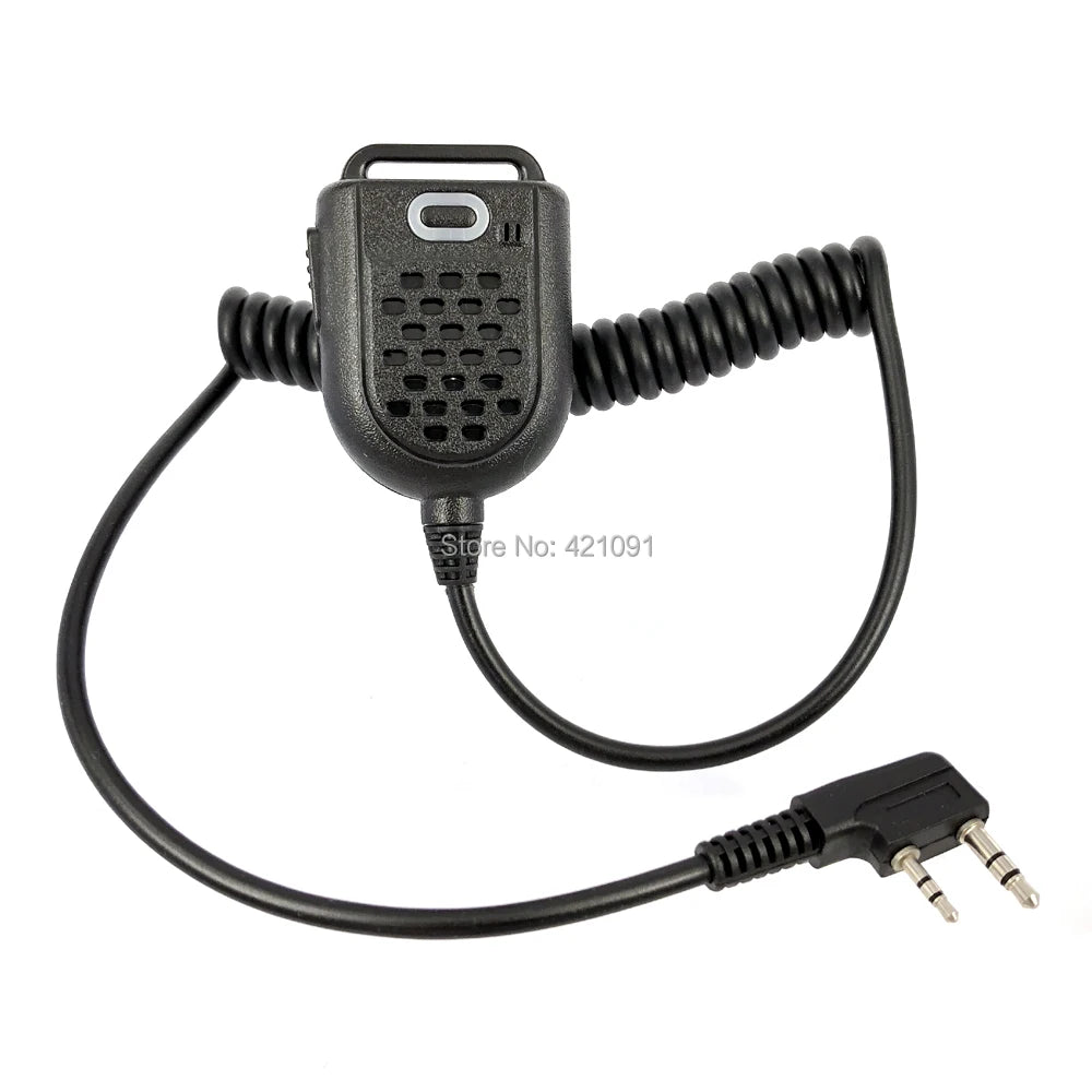 Mini PTT Shoulder Speaker Mic Microphone For KENWOOD TK-3107 BAOFENG UV-5R 10R 13 16 17 18 21 Pro BF-888s T20 F22 Walkie Talkie