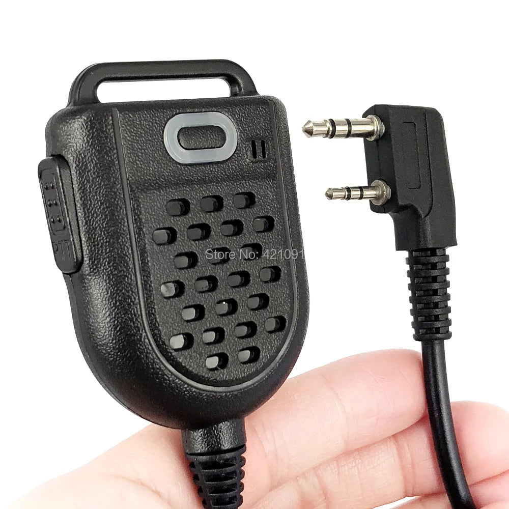 Mini PTT Shoulder Speaker Mic Microphone For KENWOOD TK-3107 BAOFENG UV-5R 10R 13 16 17 18 21 Pro BF-888s T20 F22 Walkie Talkie