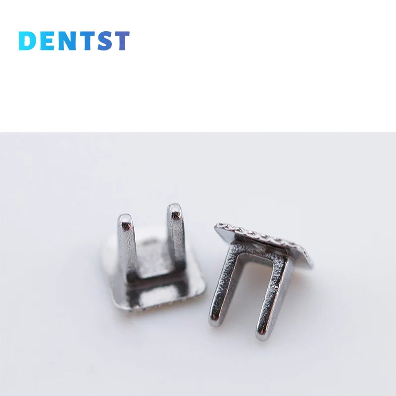 Dentst 10pcs Dental Orthodontic Tongue Tamer Lingual spikes Bondable Hinge Tongue Habit Bite Turbos Correction Button Bracket