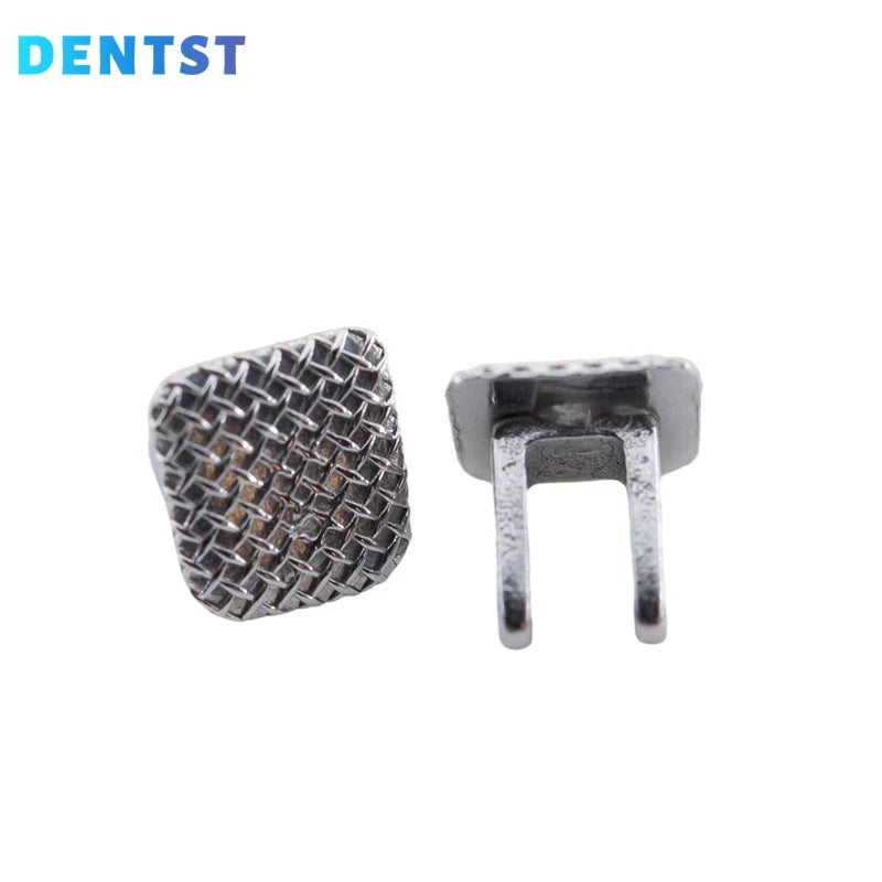 Dentst 10pcs Dental Orthodontic Tongue Tamer Lingual spikes Bondable Hinge Tongue Habit Bite Turbos Correction Button Bracket