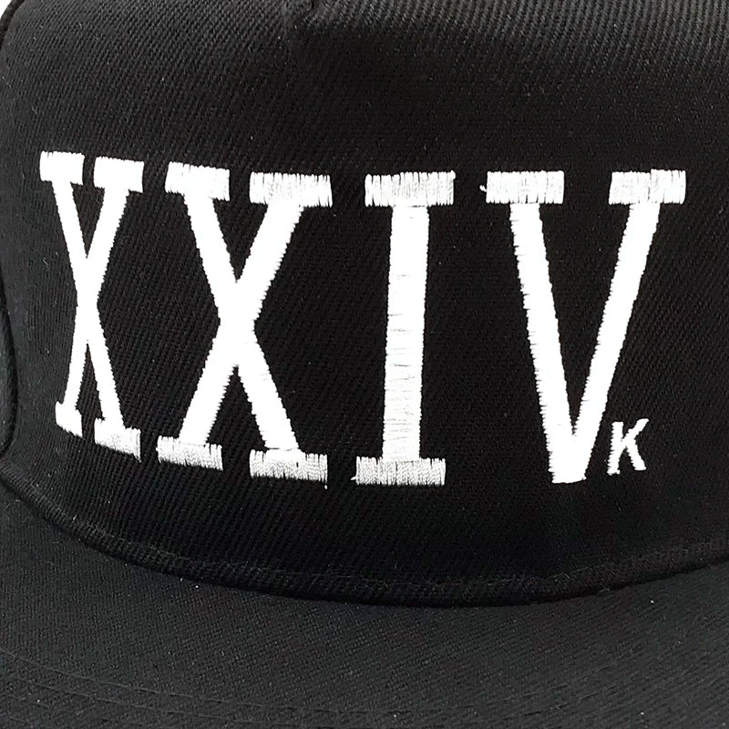 Unisex Bruno Mars Baseball Cap 24k Magic Gorras K-pop Cotton Bone Rapper XXIV Dad Hat Hip Hop Snapback Sun Caps Casquette