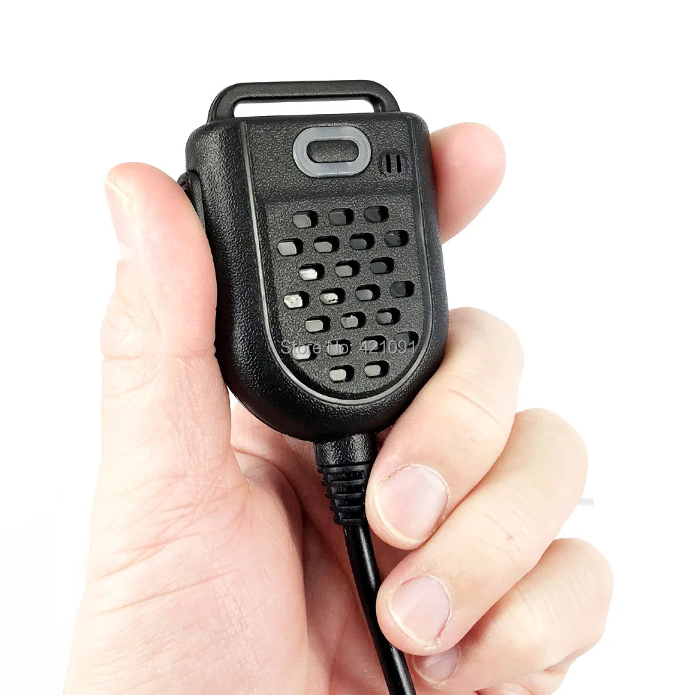 Mini PTT Shoulder Speaker Mic Microphone For KENWOOD TK-3107 BAOFENG UV-5R 10R 13 16 17 18 21 Pro BF-888s T20 F22 Walkie Talkie