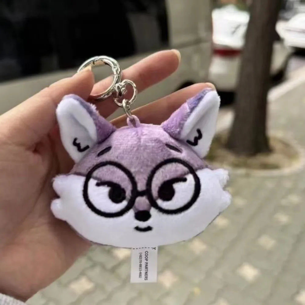 Kpop 17 Plush Keyring Bag Charm Pendant JEONGHAN JOSHUA JUN WONWOO HOSHI Idol Cute Animals Face Keychains