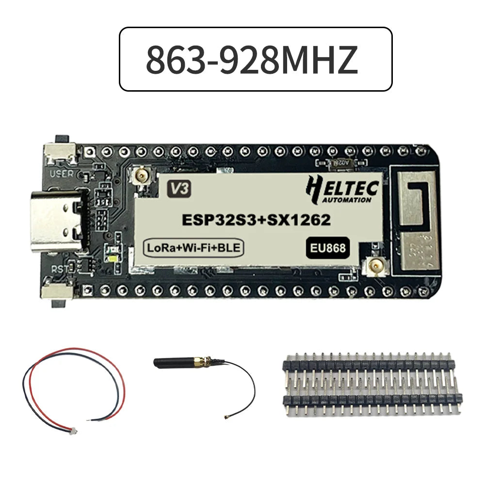 Diymore 433-510MHZ/ 863-928MHZ Wireless stick lite ESP32+LoRa V3 development board compatible with ESP32-S3 node Type - C