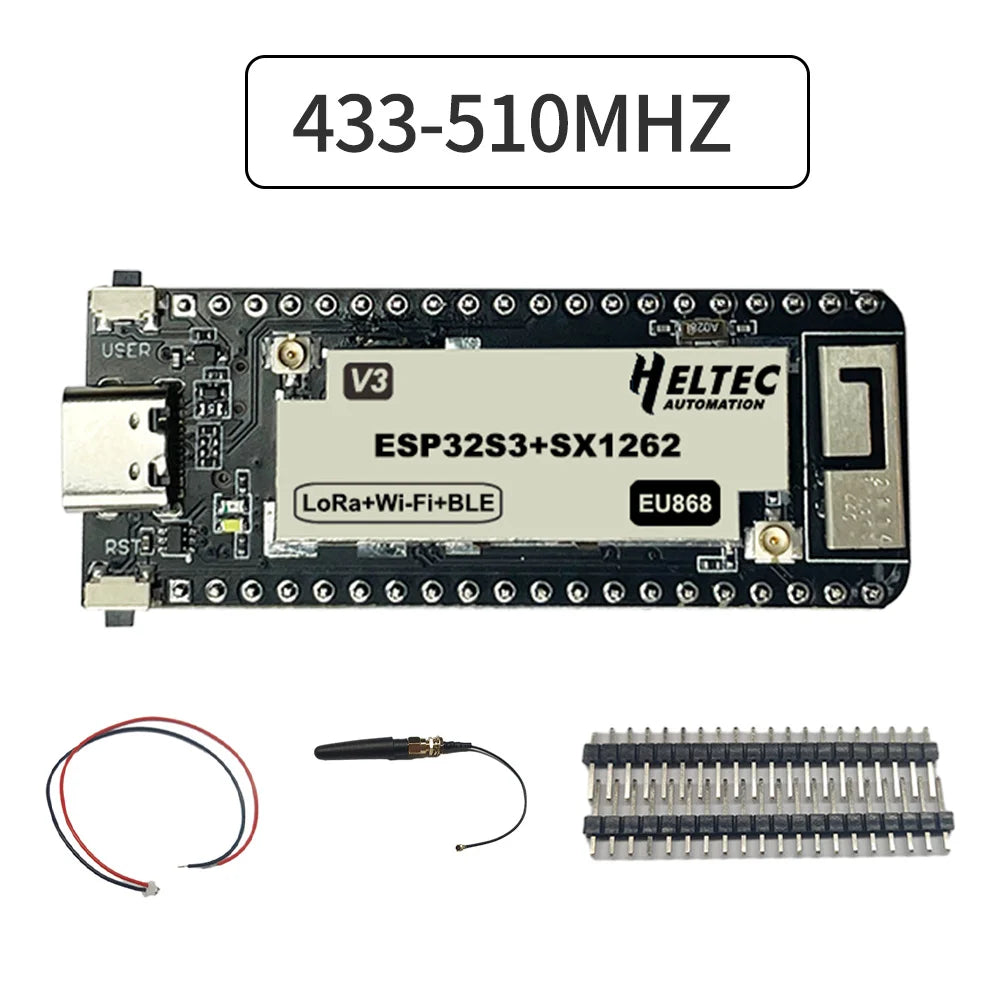 Diymore 433-510MHZ/ 863-928MHZ Wireless stick lite ESP32+LoRa V3 development board compatible with ESP32-S3 node Type - C