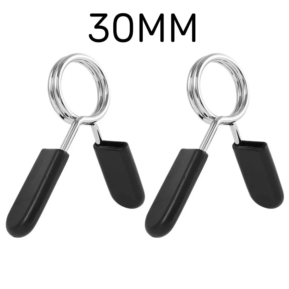 50mm Quick Release Barbell Clamps Spin lock Barbell Collars Weight Bar Clips for Weightlifting and Strength Training gym belt