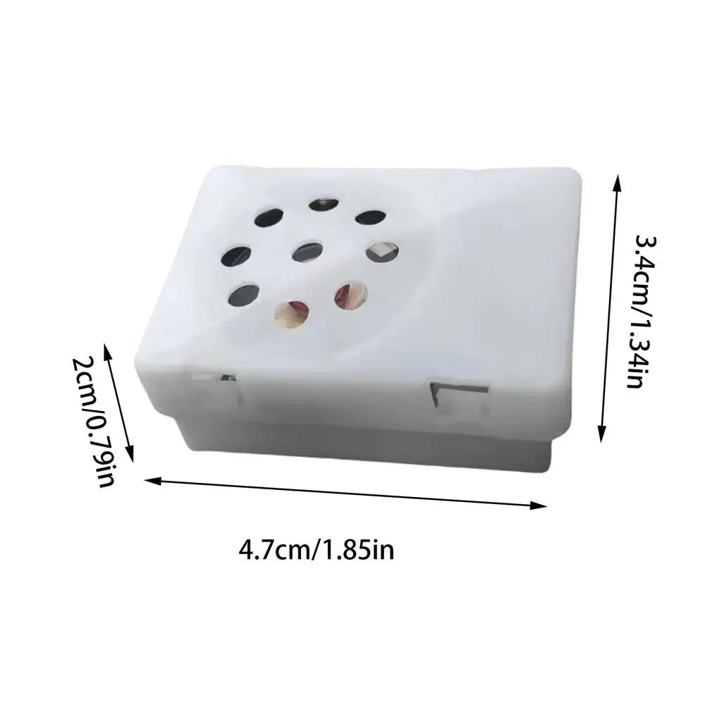 Voice Box for Stuffed Animal Mini Square Voice Recording Device Sound Module Plush Toy Voice Message Recorder Toy Voice Box