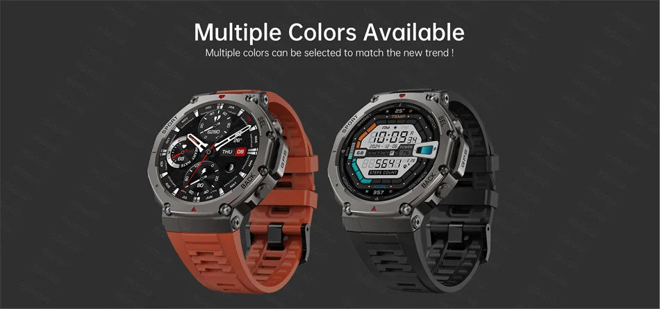 New GPS Smart Watch 1.43” HD AMOLED Display Built-in GPS Bluetooth Calls Waterproof swim Compass GPS Sports Smartwatch for Men