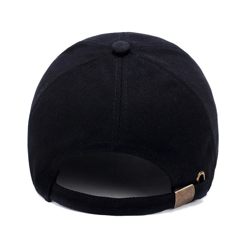 Summer Women Men Structured Baseball Cap Solid Cotton Adjustable Snapback Sunhat Outdoor Sports Hip Hop Baseball Hat Casquette