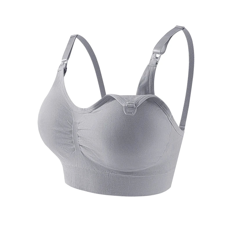 Maternity Bras Wirefree Nursing Bra Pregnancy Clothes Prevent Sagging Breastfeeding Women's Breathable lactancia Bra