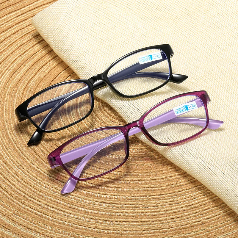 New Anti-blue Light Reading Glasses Men Fashionable Multicolor Reading Presbyopia Glasses Women 1.0+1.5+2.0+2.5+3.0+3.5+4.0