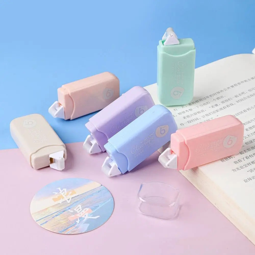 Office Ledger Supplies Dot Glue Student Study Exam Stationery Roller Glue Tape Permanent Tape Scrapbooking Collage Photo Album