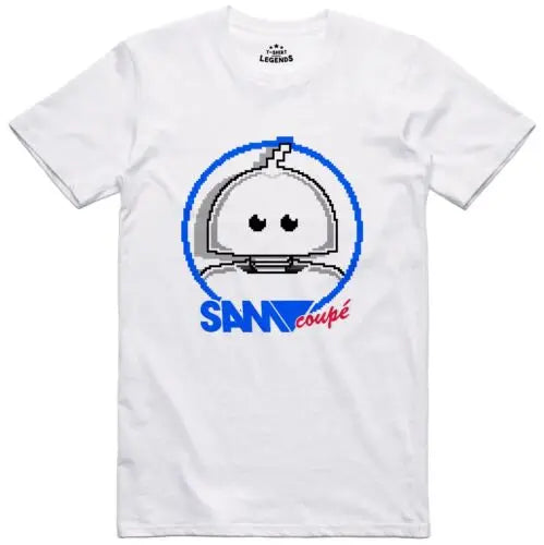 Sam Coupe Mens T Shirt Robot Retro Computer 8 Bit Officially Licensed Top