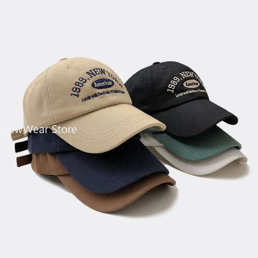 Soft Cotton Snapback Cap New Letters Embroidery Unisex Baseball Hats for Men Women Outdoor Sports Dad Trucker Hat Casquette