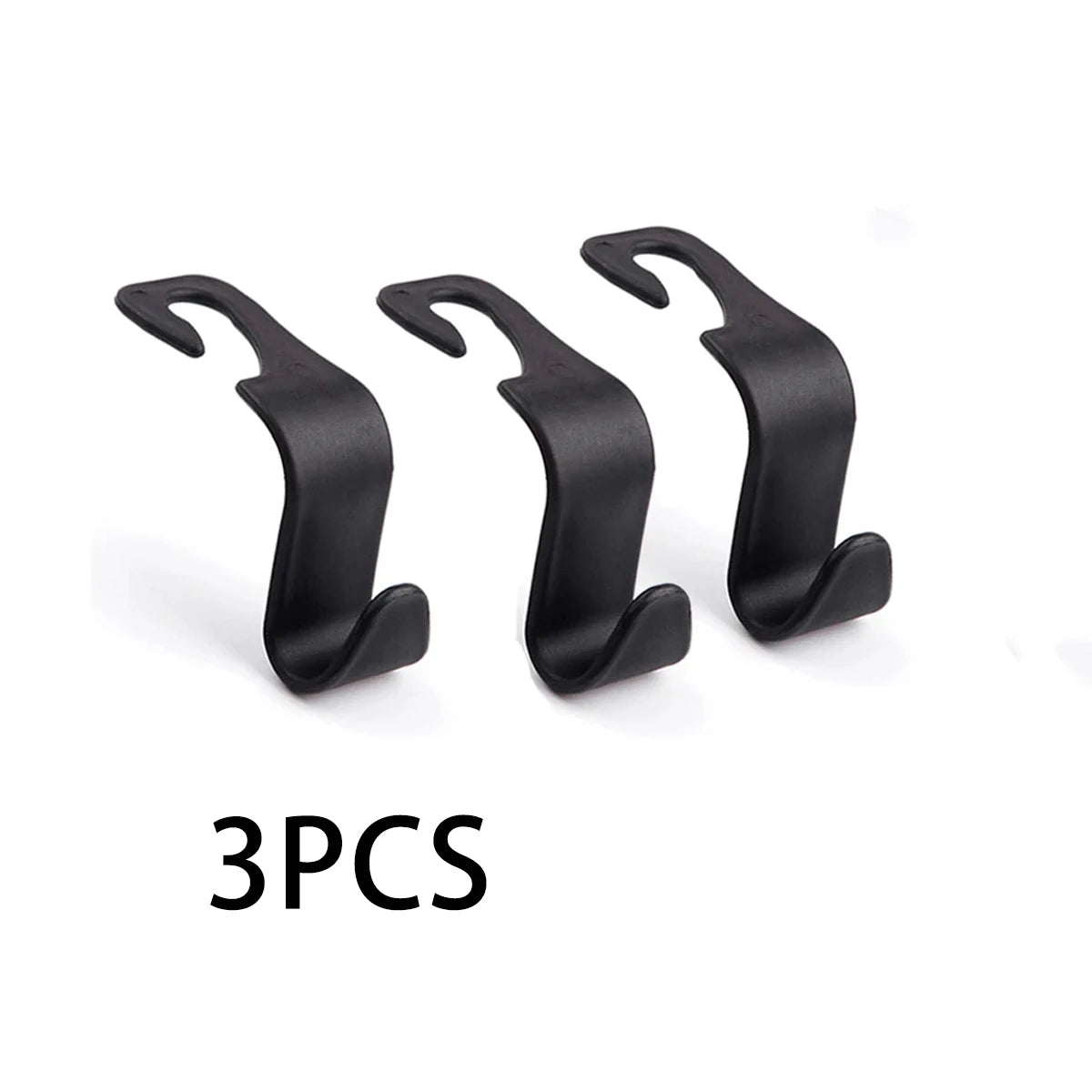 4/2/1 PCS Car Seat Headrest Hook for Auto Rear Seat Organizer Hanger Storage Holder for Handbag Purse Bags Clothes Coats