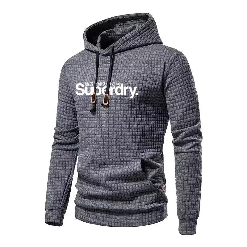 Spring and Autumn hooded top Comfortable hooded jumper Sport stretch casual hooded men's sport casual fitness jogging top