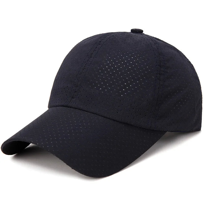 Summer Outdoor Sport Baseball Caps for Women and Men Breathable Mesh Snapback Hats Casquette Bone Fashion Casual Trucker Sun Hat