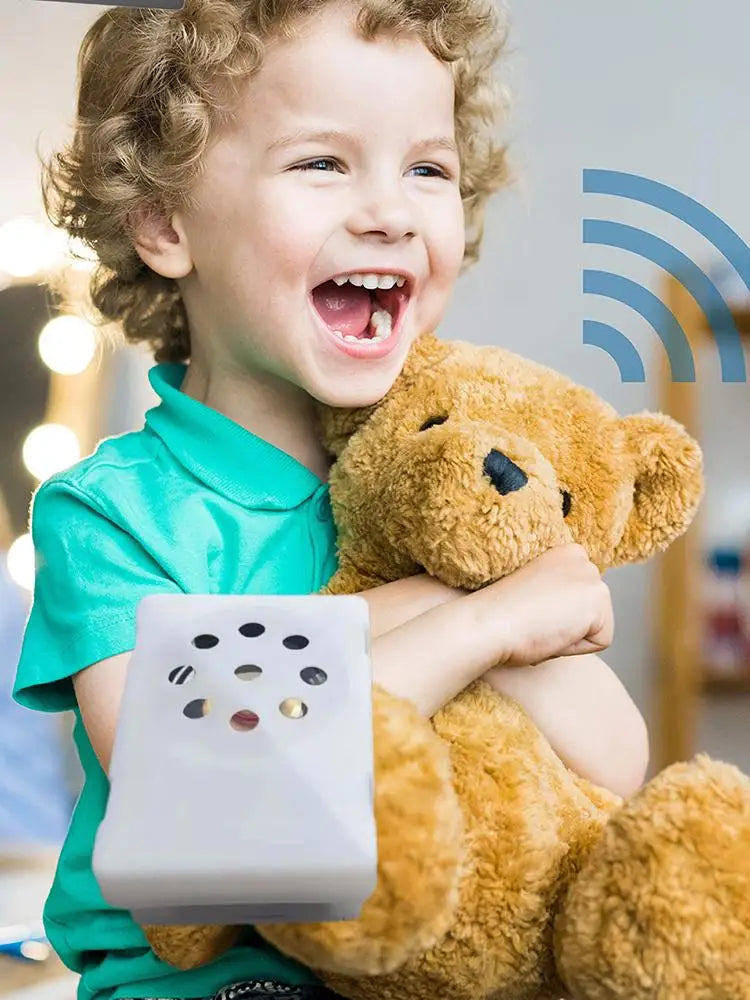 Voice Box for Stuffed Animal Mini Square Voice Recording Device Sound Module Plush Toy Voice Message Recorder Toy Voice Box