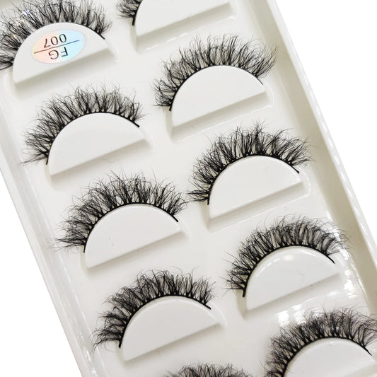 13 Style 5 Pairs 3D Faux Mink Eyelash Natural False Eyelashes Makeup Fake Eye Lashes Cils Make Up Beauty Tools maquiagem