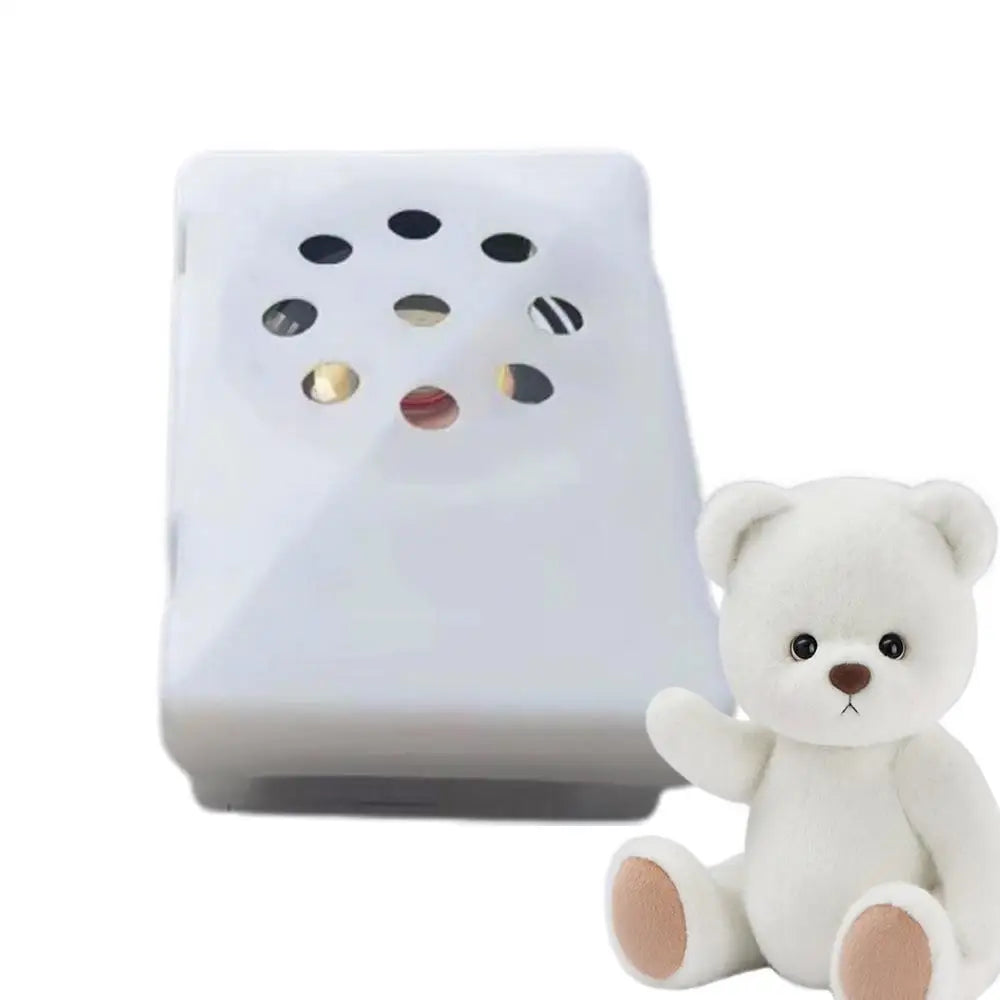 Voice Box for Stuffed Animal Mini Square Voice Recording Device Sound Module Plush Toy Voice Message Recorder Toy Voice Box