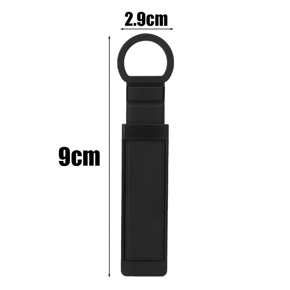 Portable Telescopic Phone Finger Strap Grip Silicone Mobile Phone Hand Band Holder Finger Ring Push Pull Grip Stand Bracket