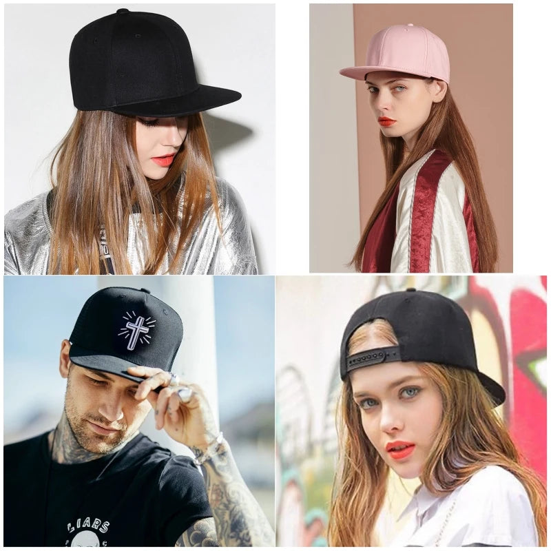 Custom Logo Springback Cap Embroidery Baseball Caps Team Personalized Hats Design Sorority Cap Gift Men Women Hip Hop Hat