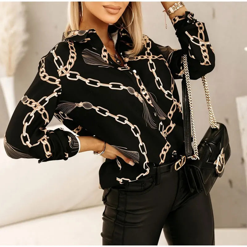 Vintage Blouse Shirt Silk Tops Elegant Long Sleeve Loose Womens Blouses Camisas De Mujer Spring Autumn Streetwear Women Clothes