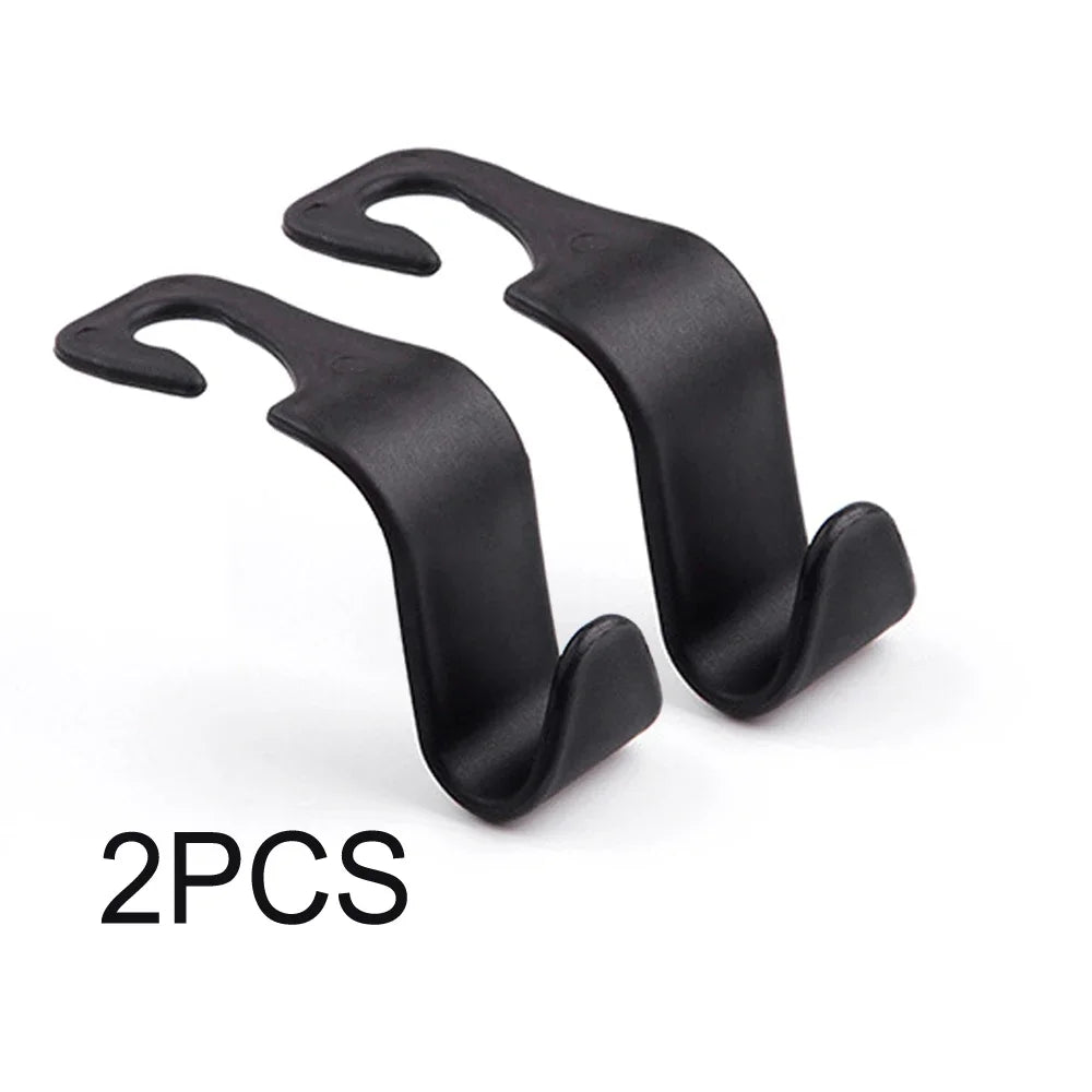 4/2/1 PCS Car Seat Headrest Hook for Auto Rear Seat Organizer Hanger Storage Holder for Handbag Purse Bags Clothes Coats