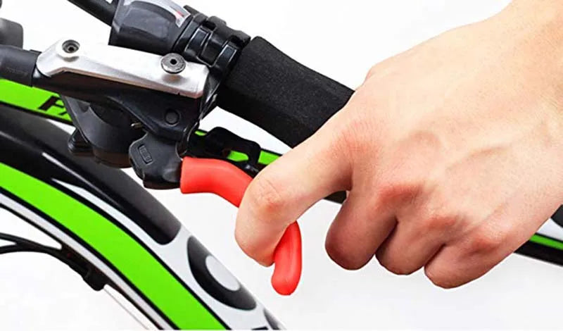 2Pcs Universal Silicone Gel Brake Handle Lever Cover Bike Cycling Protection Cover Protector Sleeve Fixed Gear Mountain Road