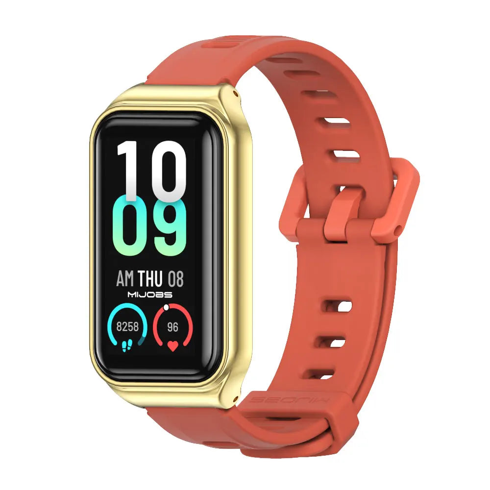 Silicone Strap for Amazfit Band 7 Wristband Soft Watch Band Replacement Bracelet for Huami Amazfit 7 Band Waterproof Watchband