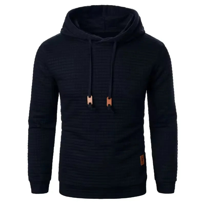 Autumn Men's Long Sleeve Hooded Sweatshirts Breathable Solid Color Hoodie Men Winter Pullover Streetwear Sport Tracksuit Men