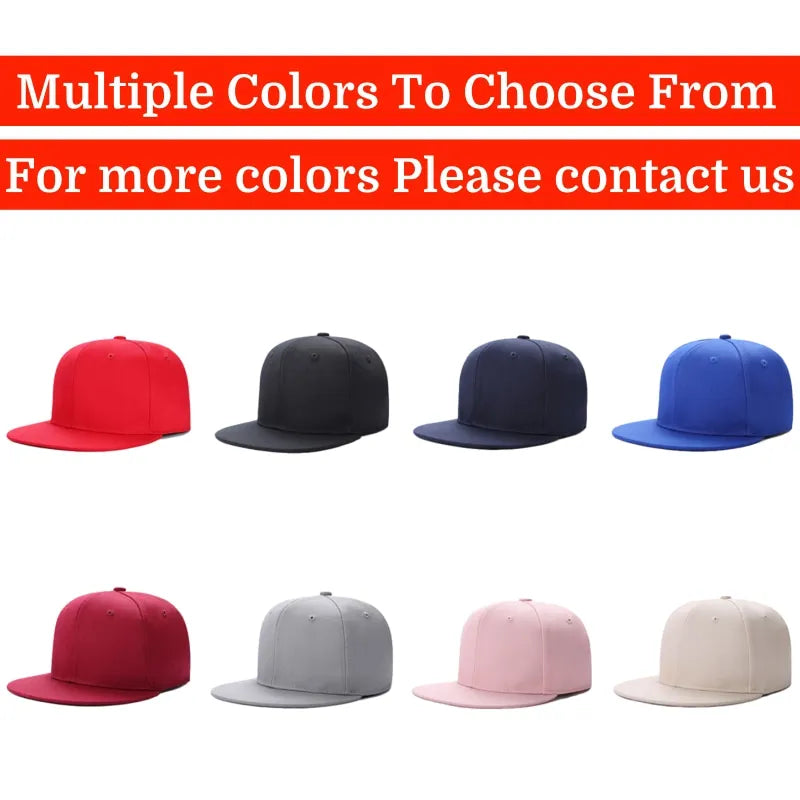 Custom Logo Springback Cap Embroidery Baseball Caps Team Personalized Hats Design Sorority Cap Gift Men Women Hip Hop Hat