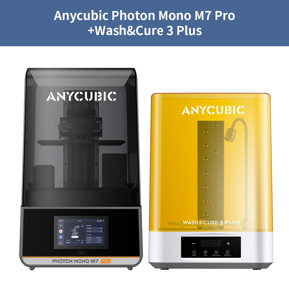 ANYCUBIC Photon Mono M7 Pro 10.1'' LCD Resin 3D Printer 14K Mono MSLA 3D Printer Speed Up to 170mm/h Printing Size 223*126*230mm