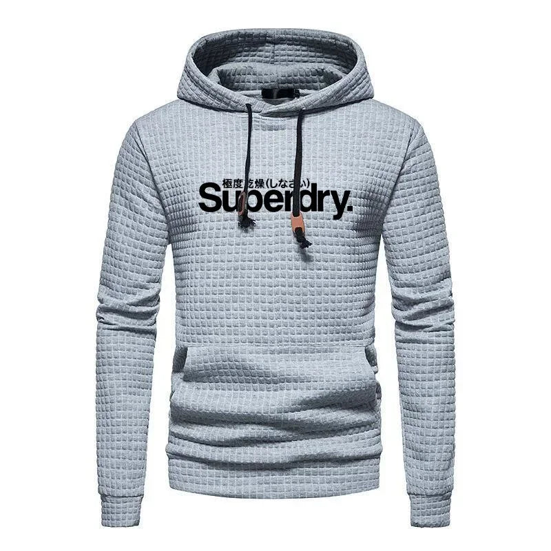 Spring and Autumn hooded top Comfortable hooded jumper Sport stretch casual hooded men's sport casual fitness jogging top