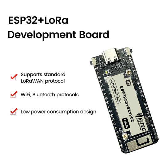 Diymore 433-510MHZ/ 863-928MHZ Wireless stick lite ESP32+LoRa V3 development board compatible with ESP32-S3 node Type - C