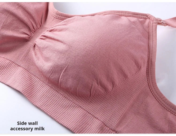 Maternity Bras Wirefree Nursing Bra Pregnancy Clothes Prevent Sagging Breastfeeding Women's Breathable lactancia Bra