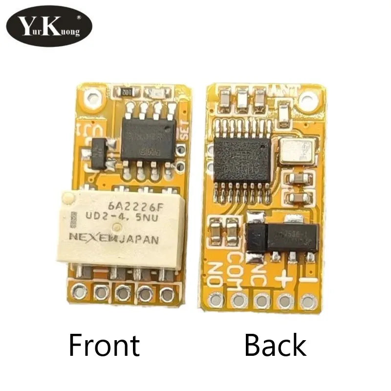 Push Button Mini Relay Contact RF Wireless Switches3.7v4.2v5v6v7.4v9v12v 433 Smart Home Mirco Tiny RF Momentary Remote Switches