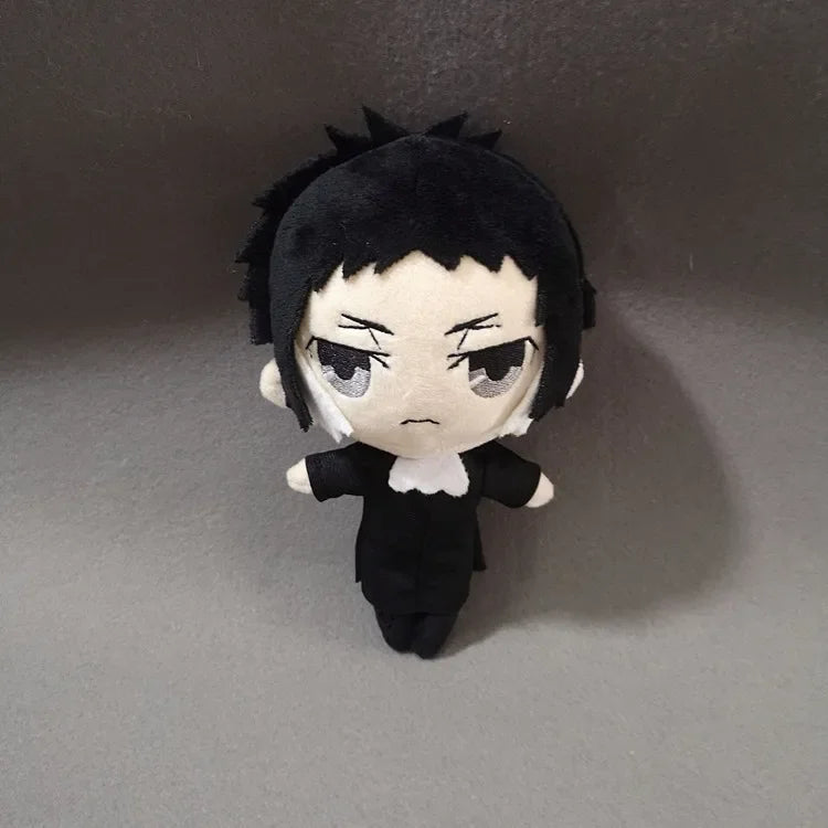 Kawaii 20cm Anime Stray Dogs Osamu Dazai Nakahara Chuuya Ryunosuke Akutagawa Plush Doll Toy Kids Gifts