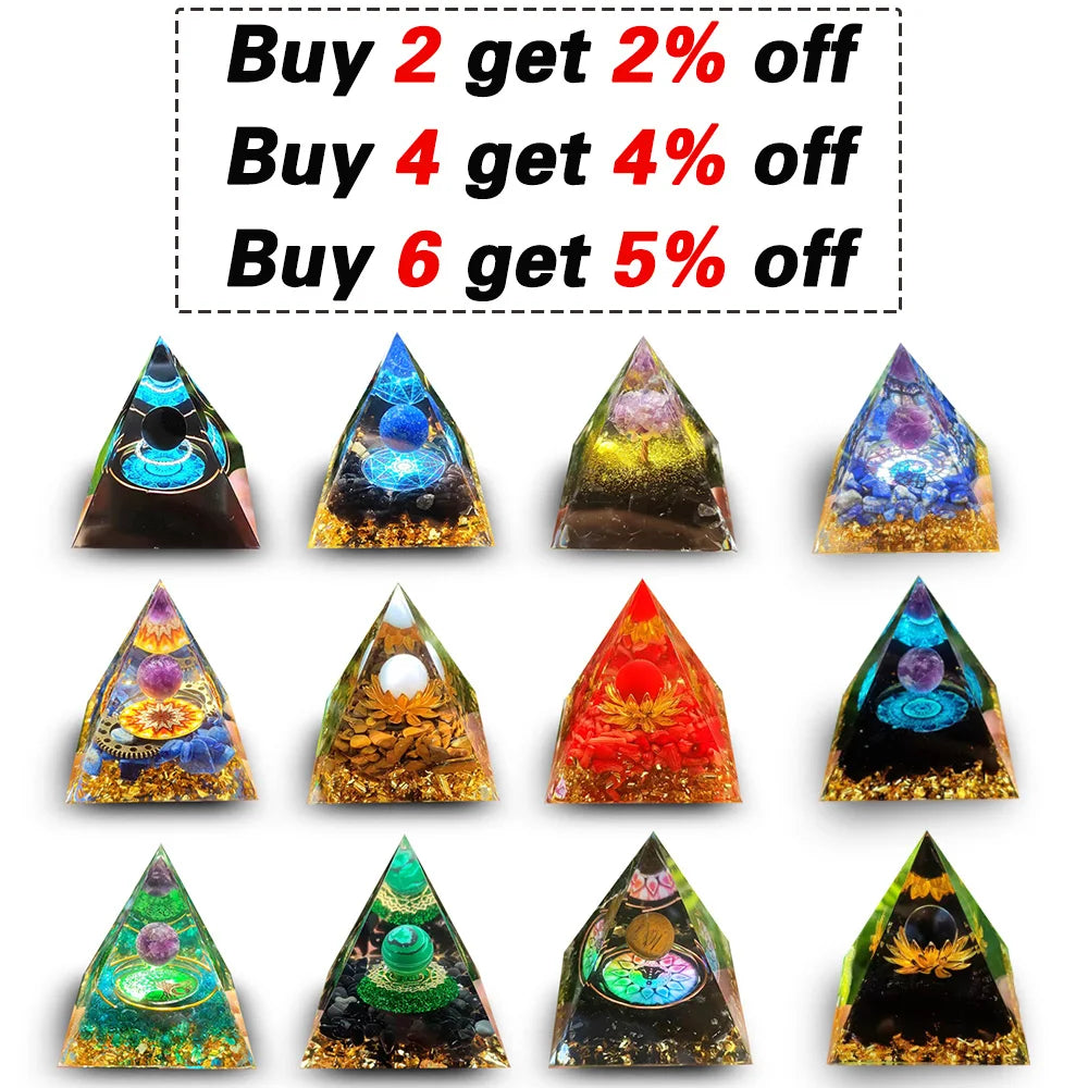 Constellation Pyramid Crystals Horoscope Natural Stone Home Office Decoration Energy Generator Reiki Meditation Ornaments Crafts