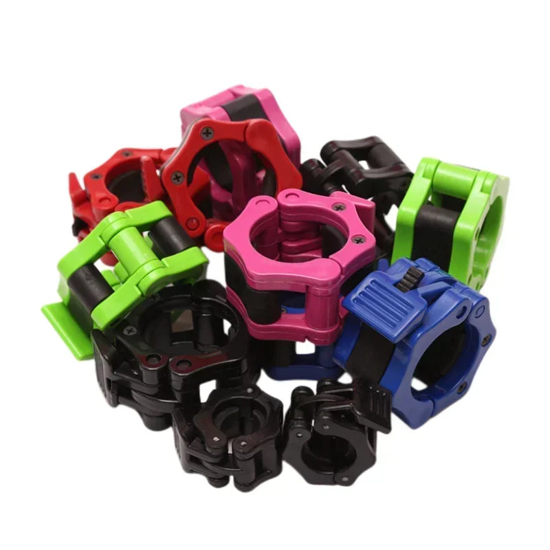 50mm Quick Release Barbell Clamps Spin lock Barbell Collars Weight Bar Clips for Weightlifting and Strength Training gym belt