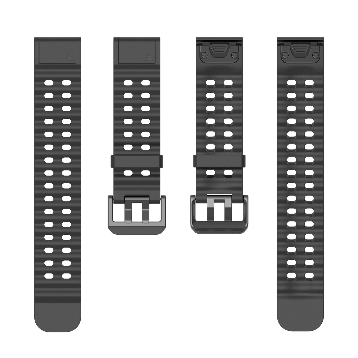 26/22mm Sport Silicone Band For Garmin Fenix 8 E 47mm 51mm 7 7X Pro 6X 6 Pro 5X 5 Plus Bracelet For Enduro 3 Quick Fit Strap