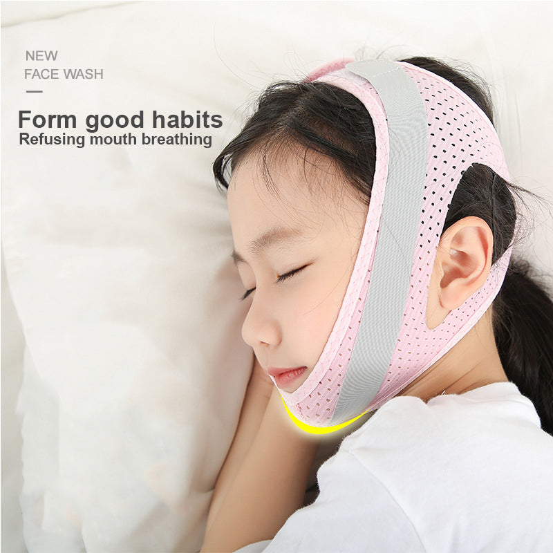 Children's Sleeping Anti-Open Mouth Prevent Mouth Opening Vface Bandage Correction of Children's Sleep Habit Anti Snore Sleeping