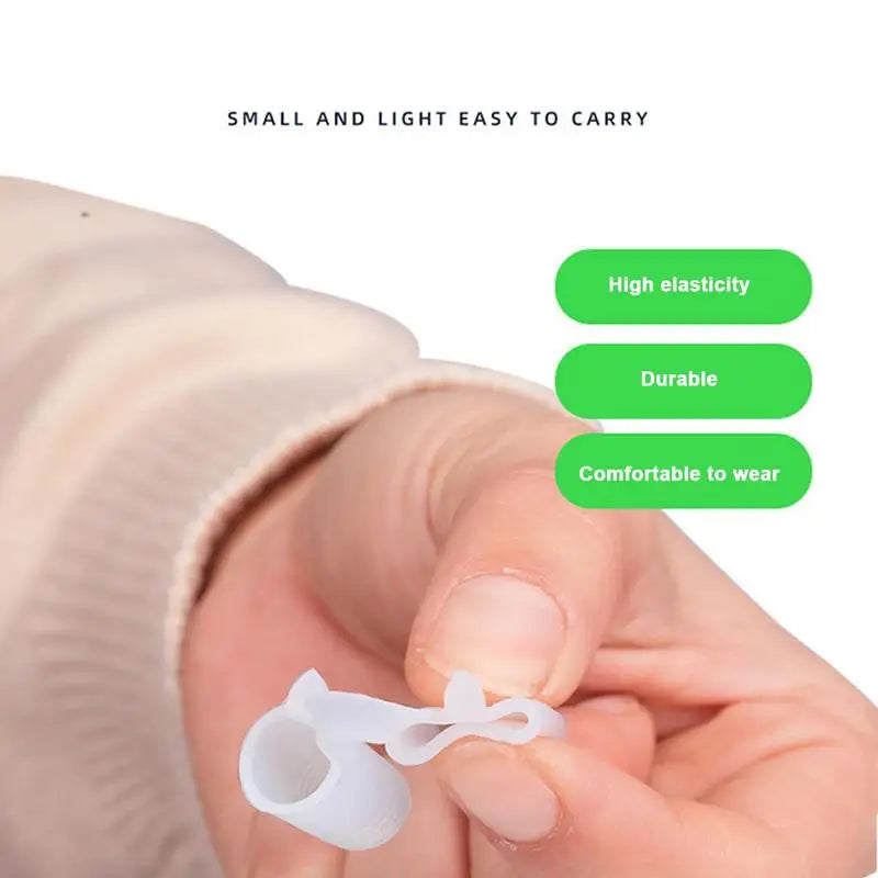 Nostril Opener Silicone Dilators For Women Reusable 4 Pcs Anti Snoring Devices Help Develop Good Sleep Breathing Habits