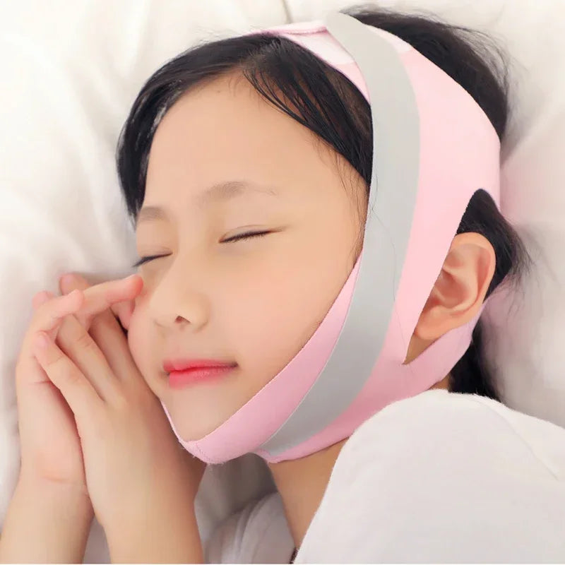 Children's Sleeping Anti-Open Mouth Prevent Mouth Opening Vface Bandage Correction of Children's Sleep Habit Anti Snore Sleeping