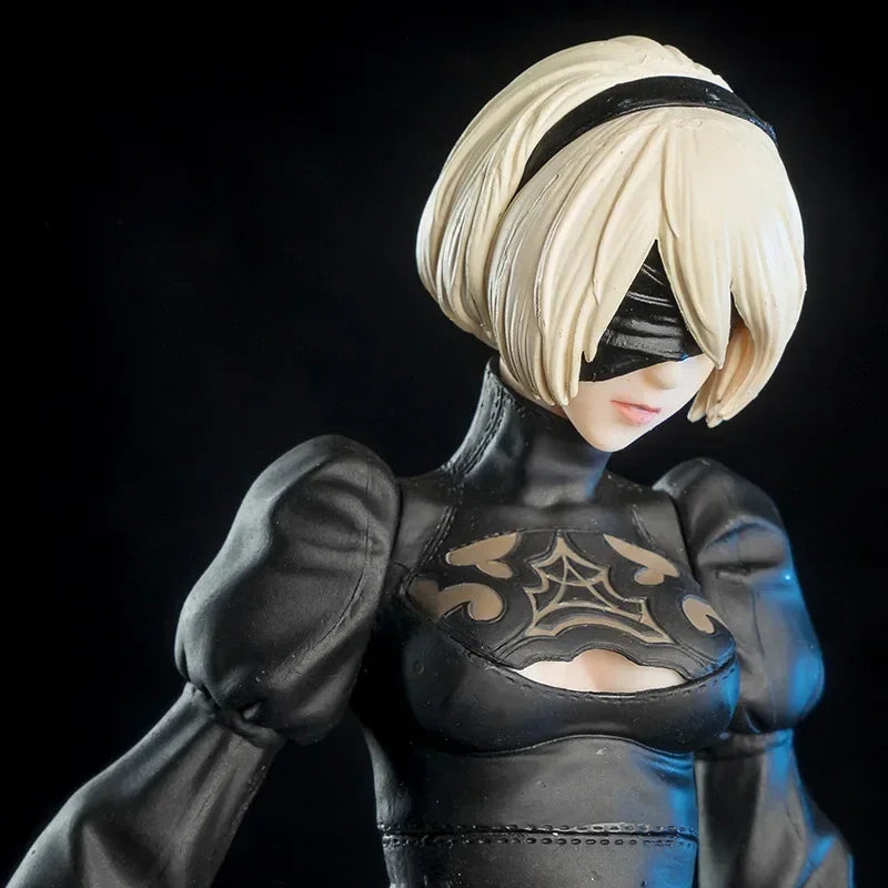 28cm NieR:Automata Figure 2B No.2 Tpye B Action Figure Sexy Girl Figurine PVC Statue Model Dolls Boys Gifts Toys Collections