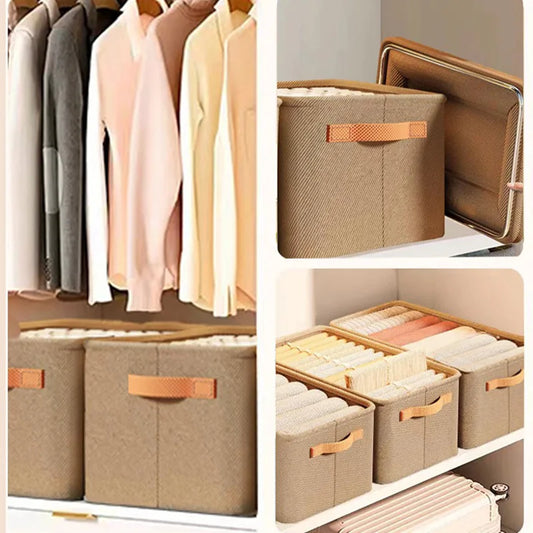 Thicken Clothes Organizer Pants Sweater Storage Cabinets Drawers Organizer Jeans Storage Box Wardrobe Clothes Storage Organizers