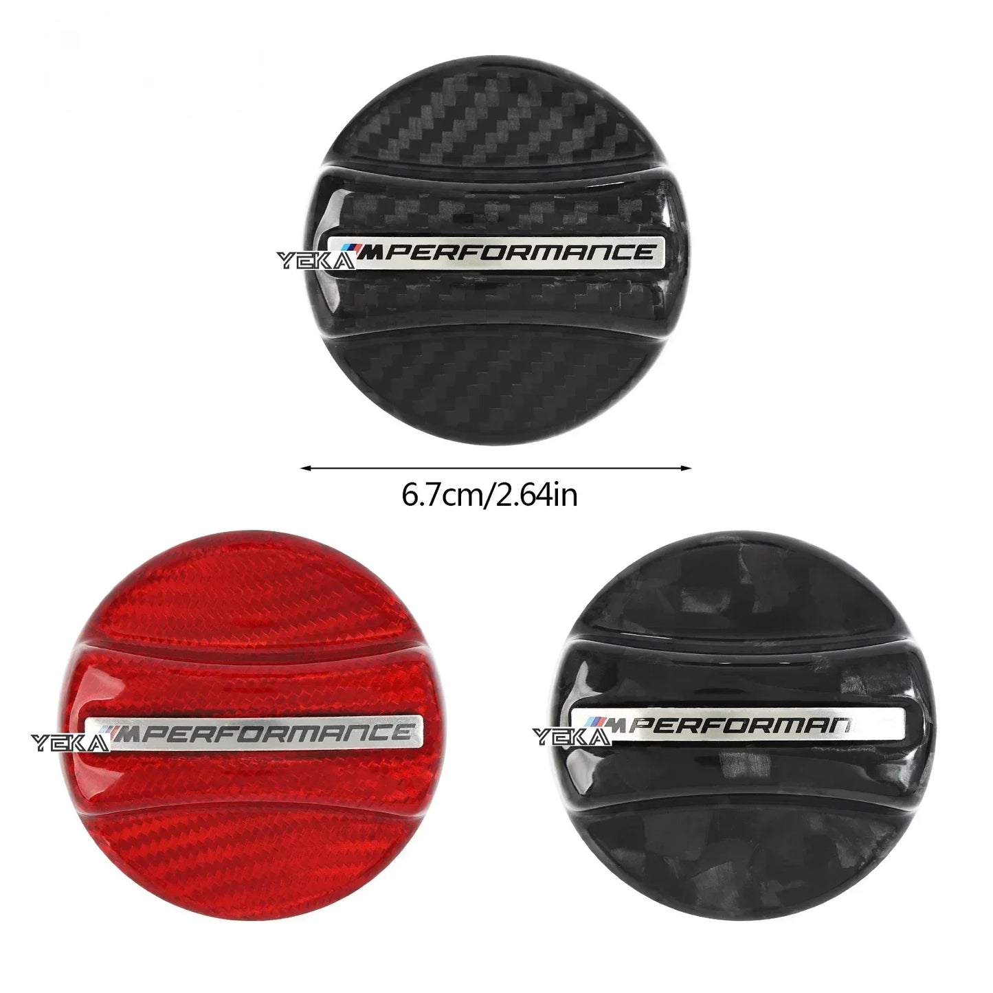 Carbon Fiber Universal Car Fuel Tank Fuel Tank Cap Cover for BMW E90 E92 F30 F80 F82 F87 F90 M2 M3 M4 M5 M6 X3 X4 X5 X6