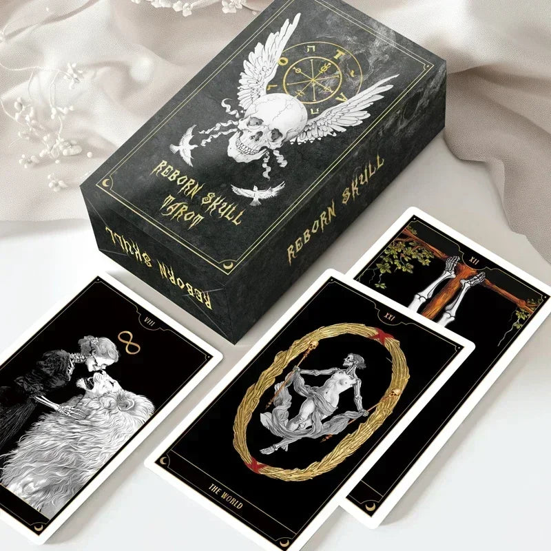 Beginner Tarot Rider Waite Divination Deck 78 Genuine Professional Fantasy Stars Tarot Rider Waite Spanish English Cards Gift